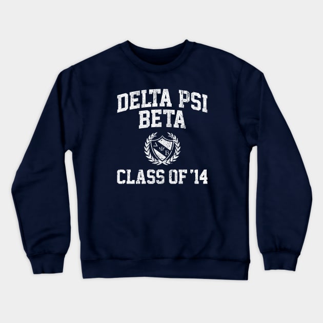 Delta Psi Beta Class of 14 Crewneck Sweatshirt by huckblade